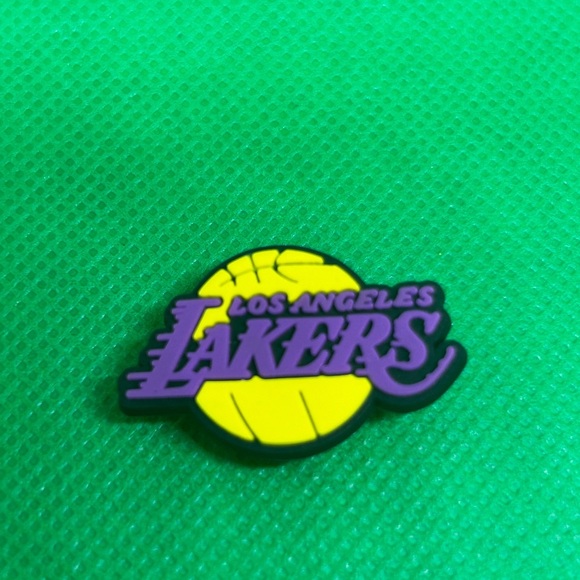6 Lakers Basketball Croc Charms. Bundle Charms Save More! - Picture 8 of 8